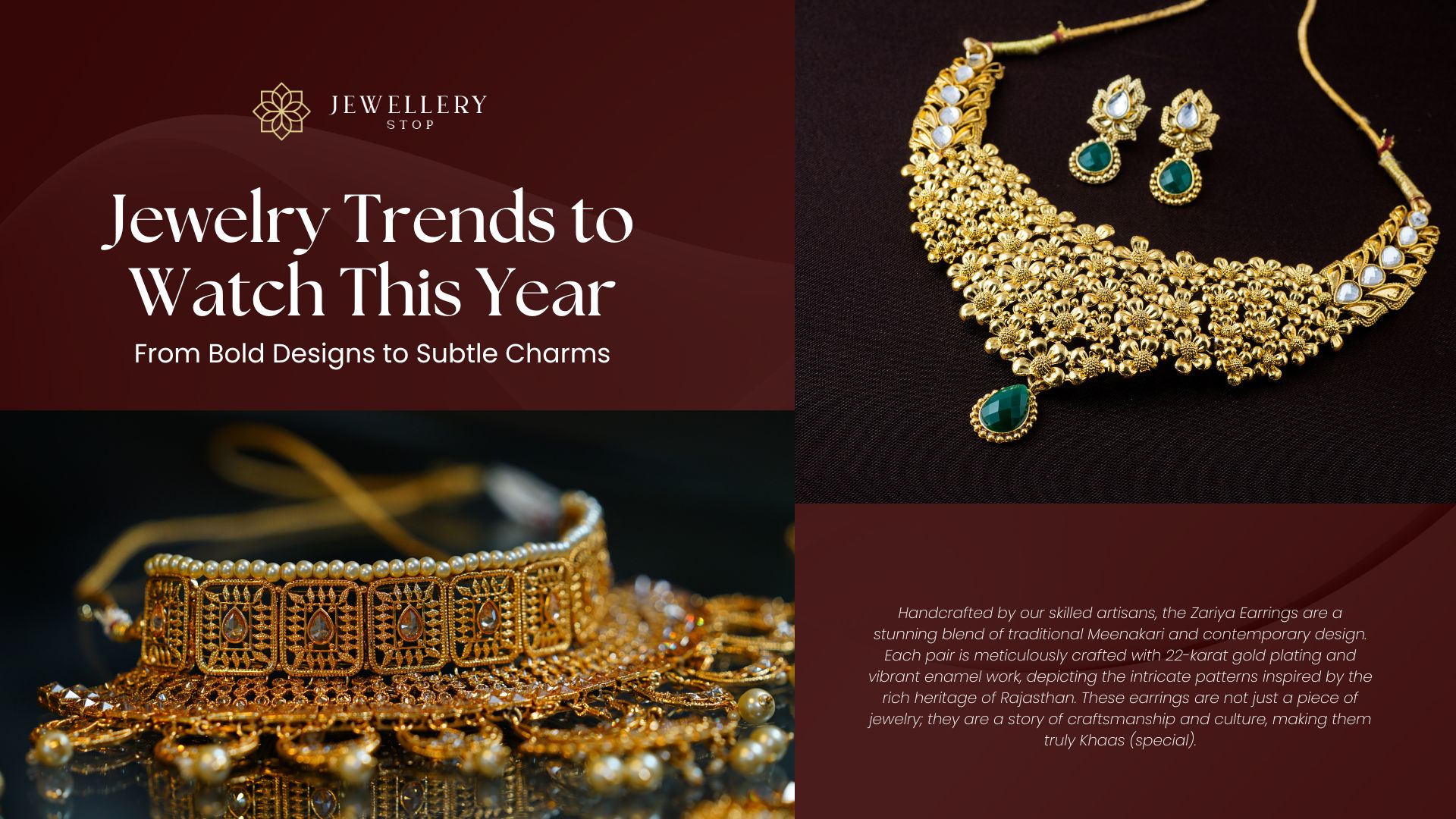 Jewelry Trends to Watch This Year: From Bold Designs to Subtle Charms